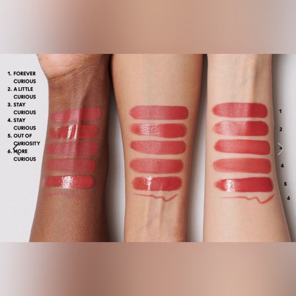 MAC Cosmetics Limited Edition Lustreglass Lipstick - A Little Curious - Picture 3 of 5